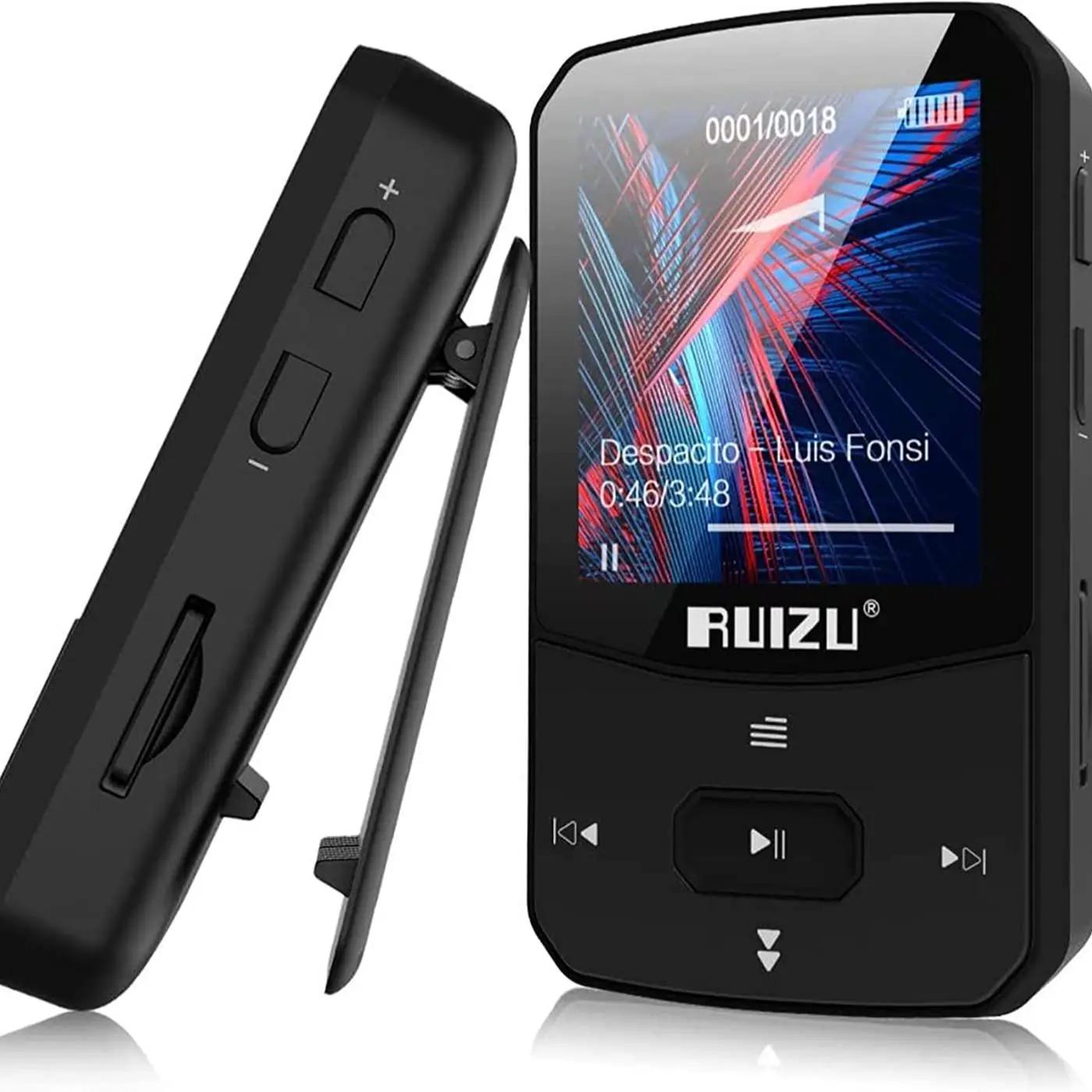 RUIZU X52   MP3 ÷̾, ޴ Ŭ, ̴  ũ, ũ , FM, , ð,  